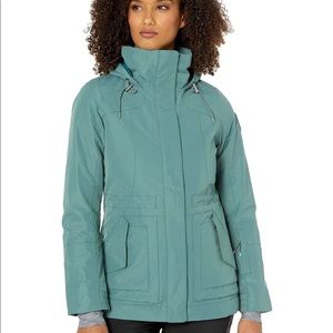 NWT never worn - Obermeyer Liberta womens ski/snowboard jacket teal - size 8 M
